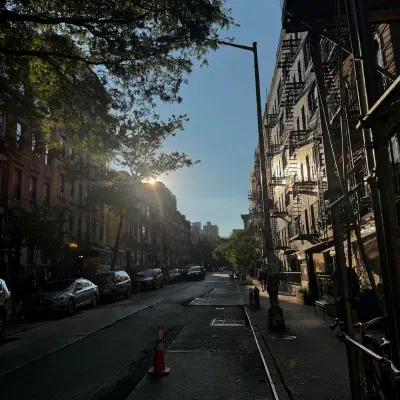 New York walking