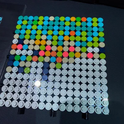 Just 2560 more studs to place
